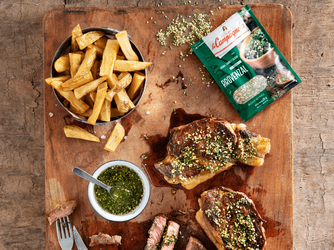 Bifes a la Provenzal